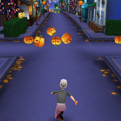 angry gran run halloween