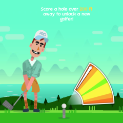 golf hit